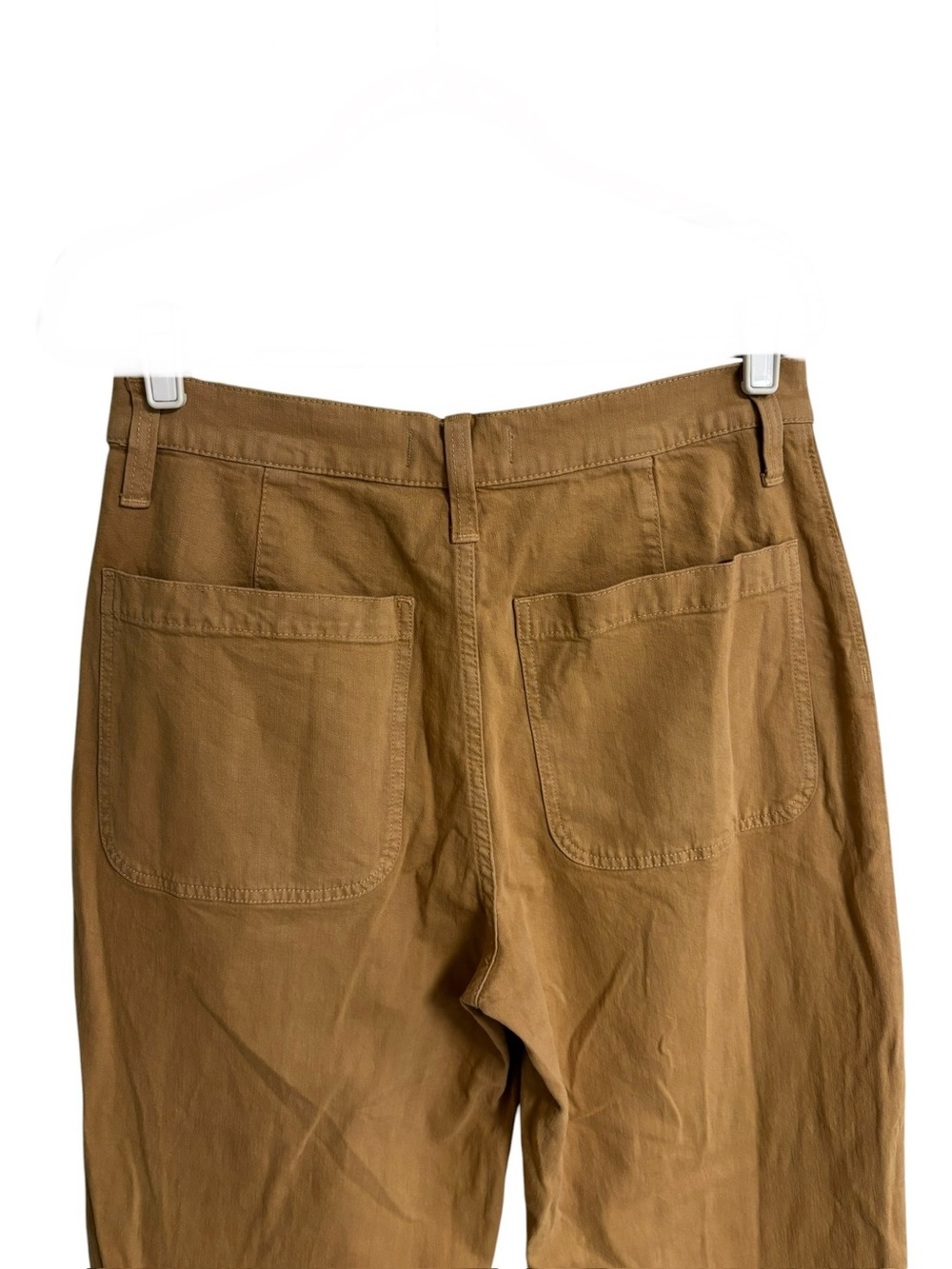 Madewell Emmett 2.0 wide leg crop balloon utility pants patch pockets khaki 30 - Picture 11 of 14